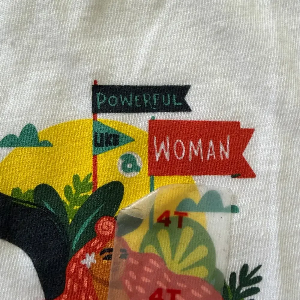 Old Navy | International Women's Day T-shirt NWT 4T
